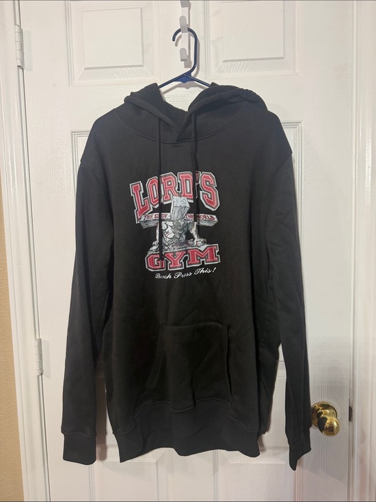 Other - Black Graphic Hoodie Sweatshirt